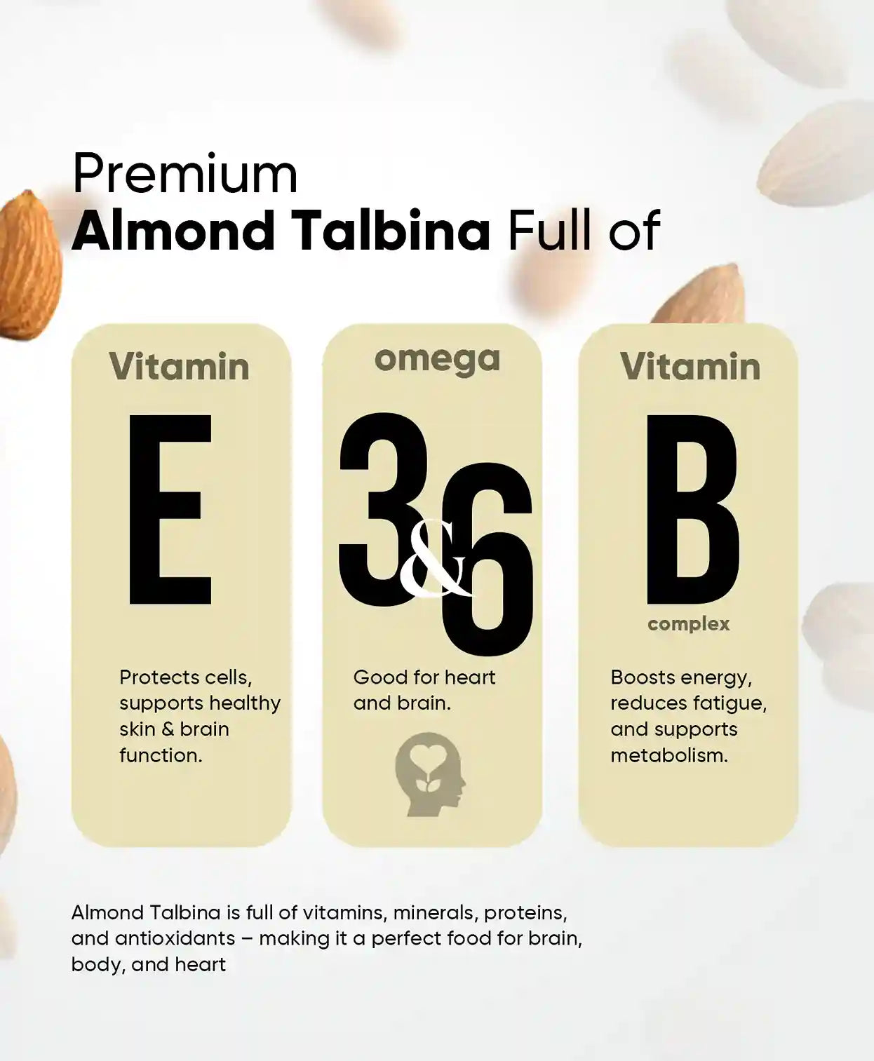 Almond Talbina - Extra energy